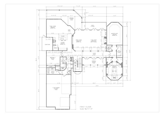redraw house plans deck design for permit approval