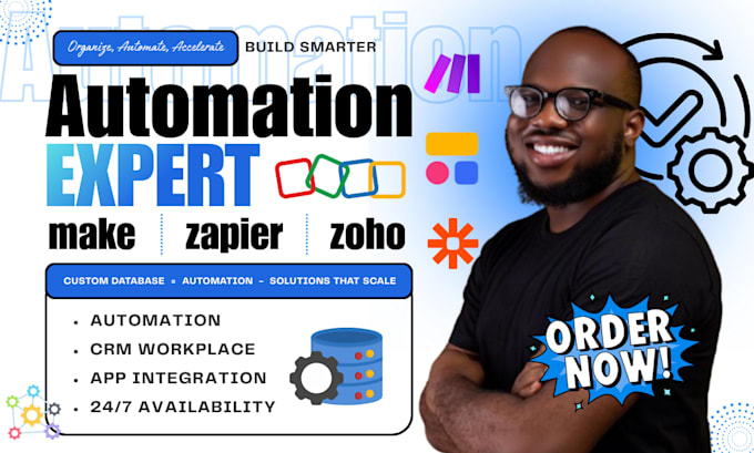 setup monday com, monday CRM, zoho CRM, zapier, make and n8n automation