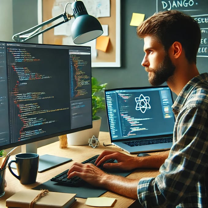 be you django and react developer