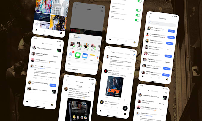 develop a custom community app like faithlife or nextdoor