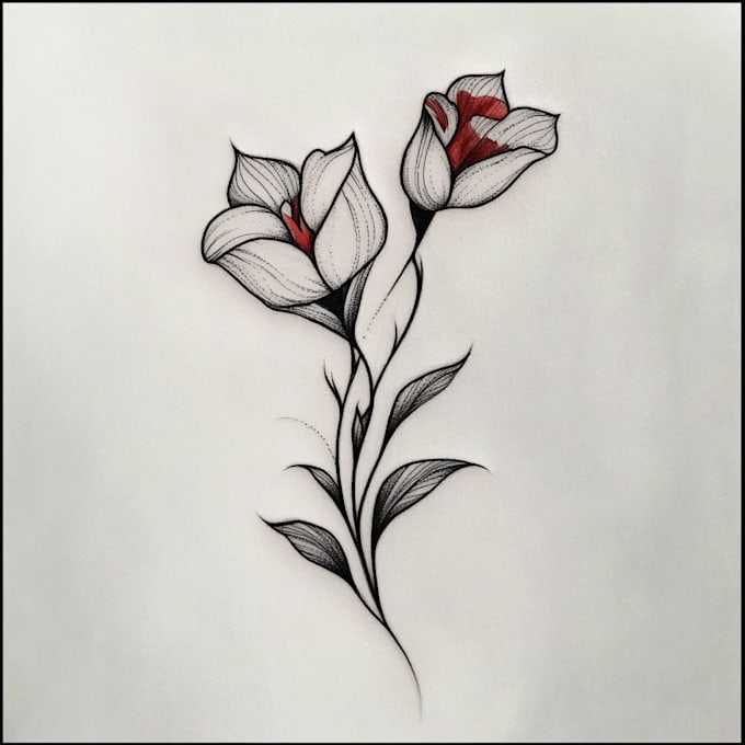 draw a tattoo design for a small tattoo