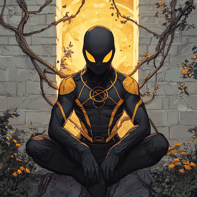 draw a cover art or comic cover art