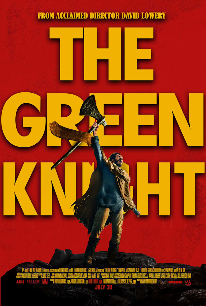 create a professional unique movie poster for your film
