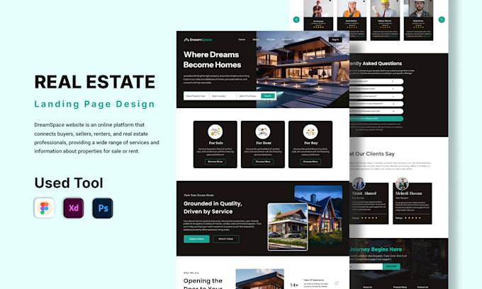 Design innovative website, landing page ui ux, web app, ui ux in figma ...
