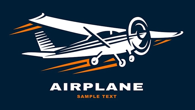 create attractive and imagination aviation logo design