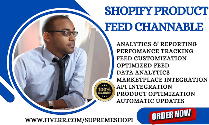 setup shopify product feeds universal feedgeni flexify feedyio channable inkble
