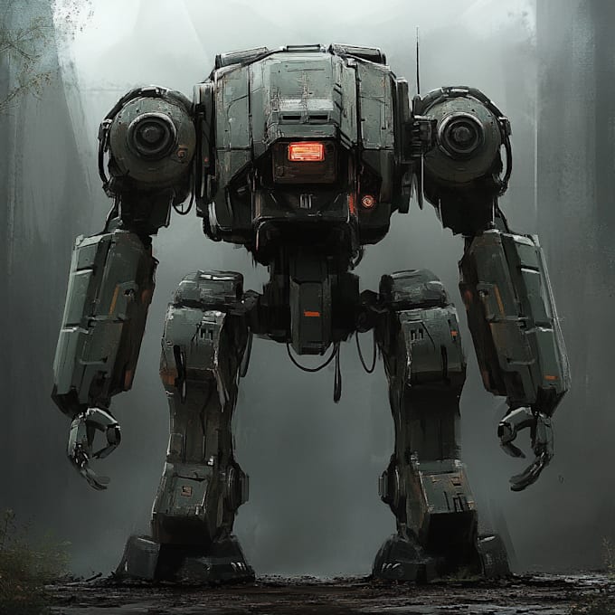 Design a awesome quality robot, mecha concepts by Beziaisang | Fiverr