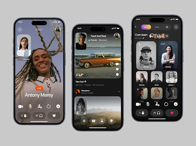 build social networking app tiktok clone app short video app live streaming app