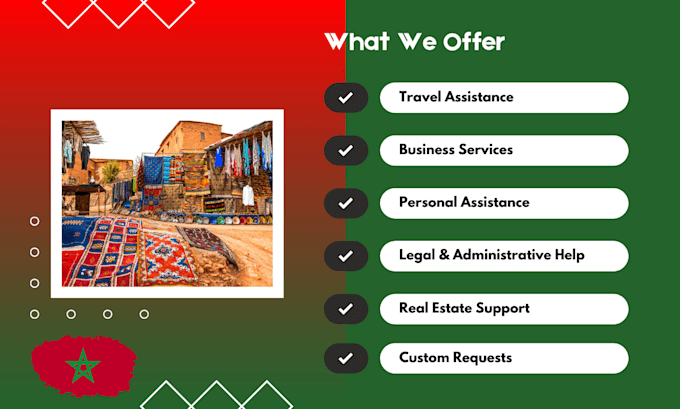 provide any service you need in morocco