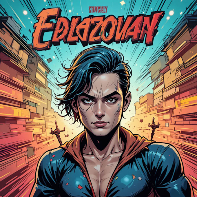 do comic book cover comic cover page design