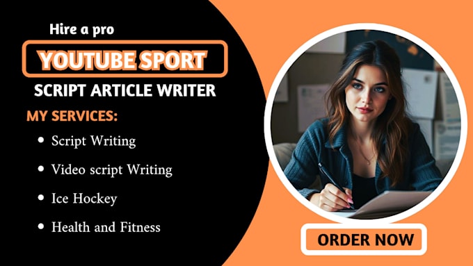 write an amazing sport youtube scripts on nba, nfi, wwe, boxing