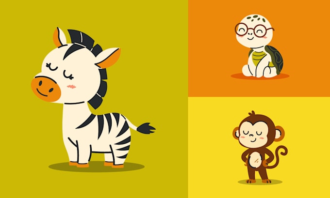 create cute vector character or mascot for your brand