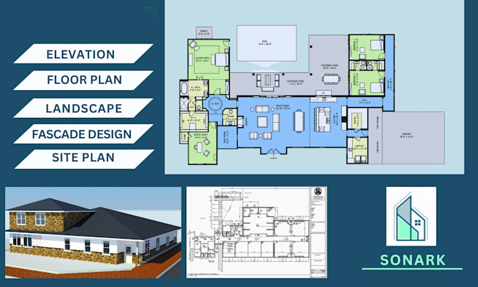 provide architectural and construction drawings as your draftsman