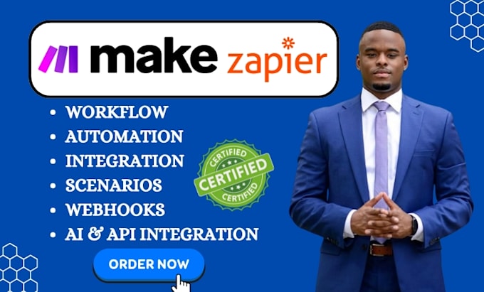 automate google sheets, facebook ads, airtable, excel, apis with zapier make com