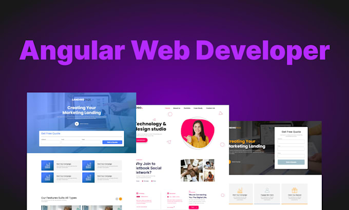 be your angular website developer for scalable web applications
