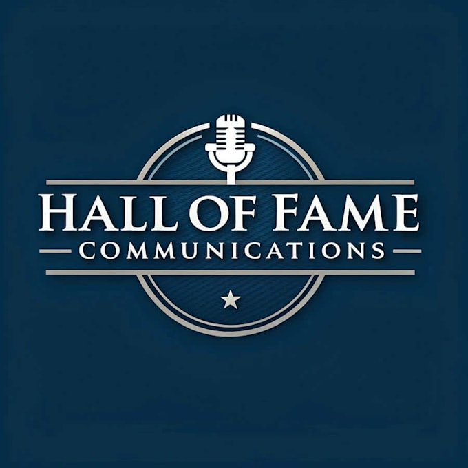 do professional custom media broadcasting communication logo
