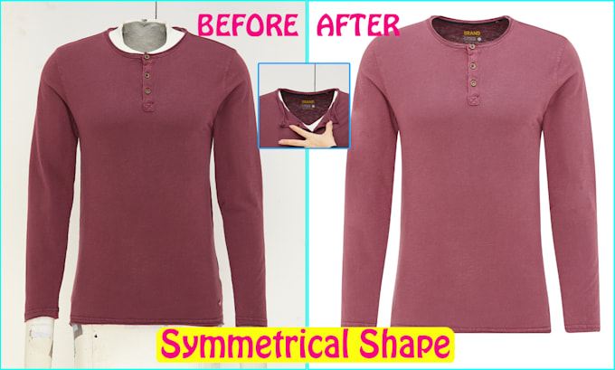 do professional ghost mannequin, neck joint, and apparel photo editing service