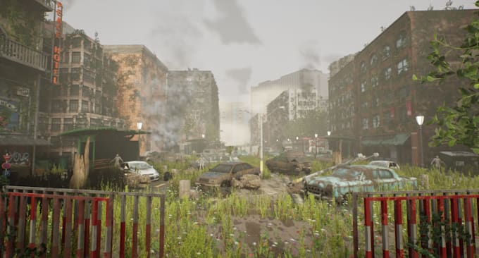design 3d environment in ue5