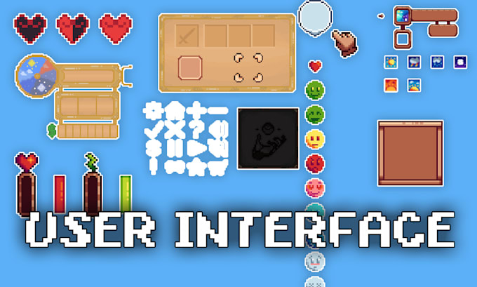 Create professional pixel art for your games by Nubl3x | Fiverr