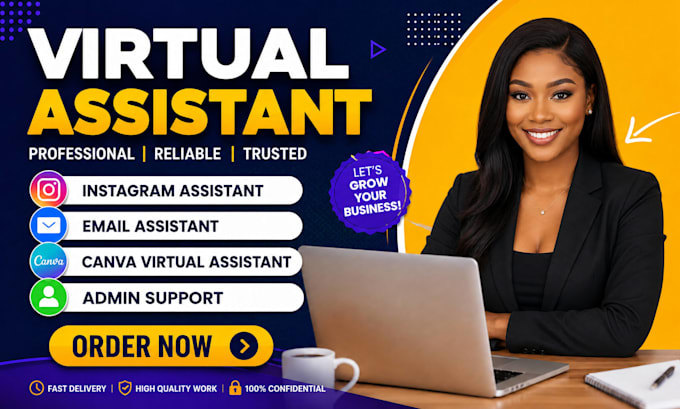 be instagram assistant email assistant canva virtual assistant admin support