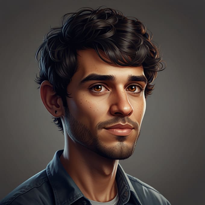 do cartoon caricature headshot avatar