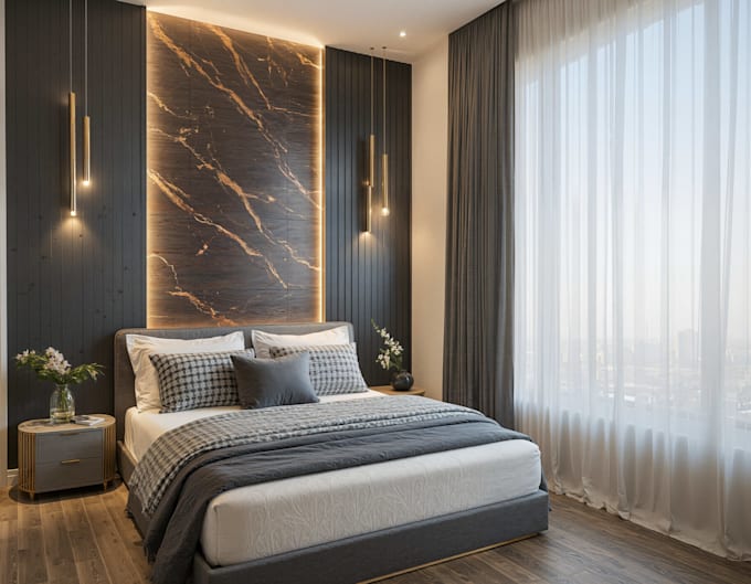 do interior design, kitchen, bedroom 3d architect