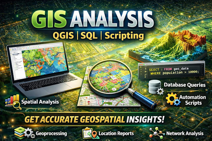 do mapping, cartography, spatial analysis in gis