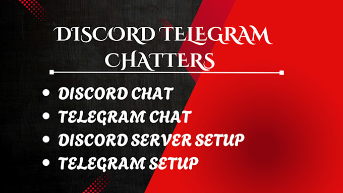chat and engage in your discord server chat discord telegram chat