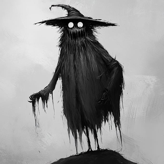 create a famous fantasy horror character design