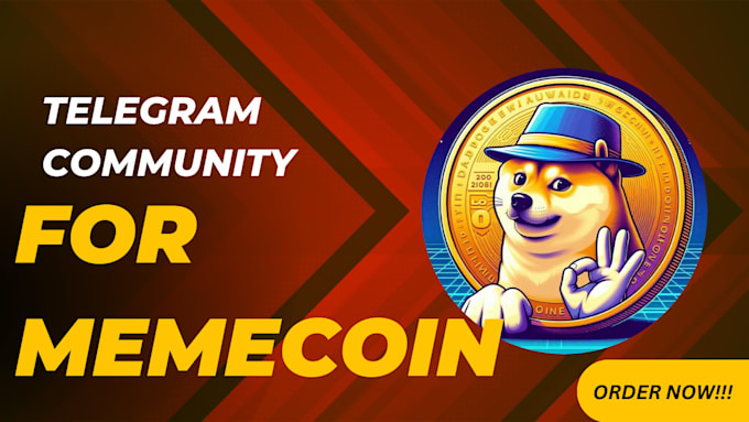 manage or moderate your telegram community for your memecoin