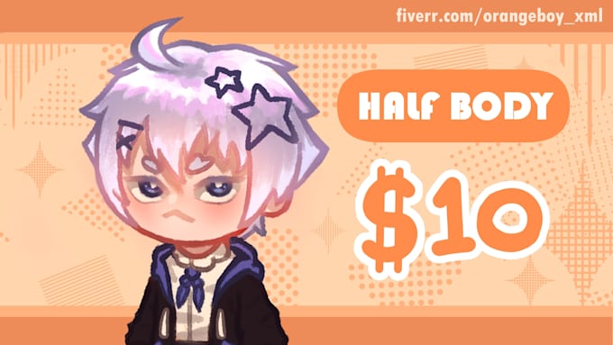 do cute custom chibi art for you
