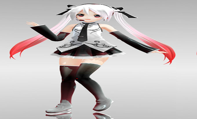 Create custom vrchat avatar, 3d furry model, fursona vtuber model, vr ...