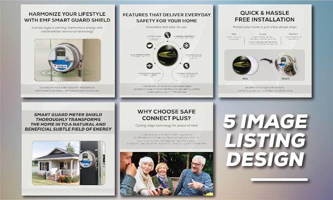 create amazon product listing images and a plus content ebc design