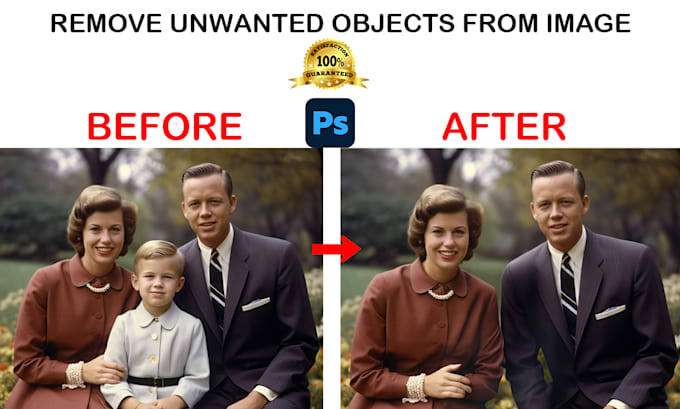 remove unwanted object from photos