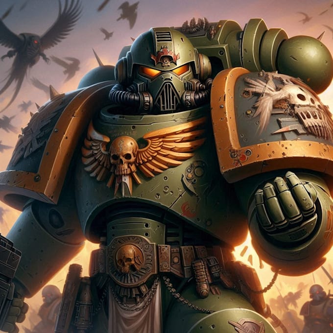 3d print and paint miniature figures warhammer painting 40k