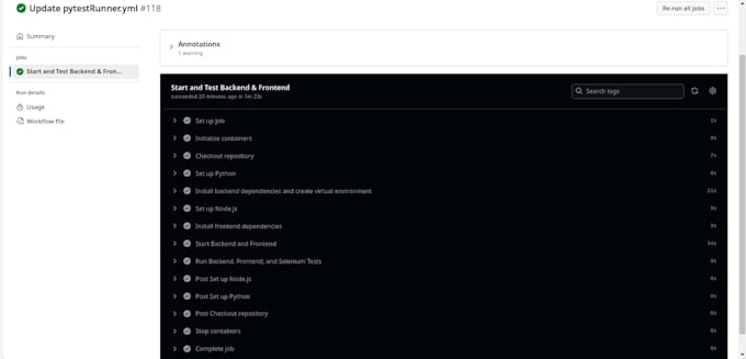 setup cicd pipeline using github actions, docker, kubernetes