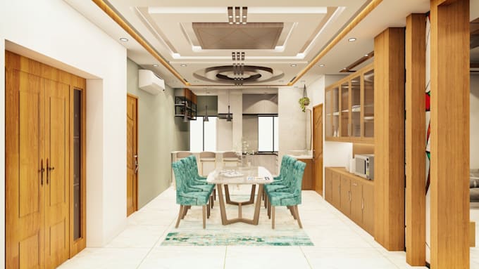 do interior design with 3d realistic renderings