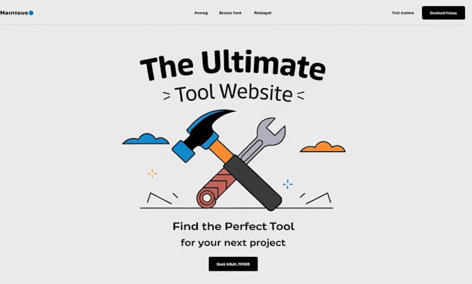 Do code in html, css, js, for custom tool website by Unicornriaz | Fiverr