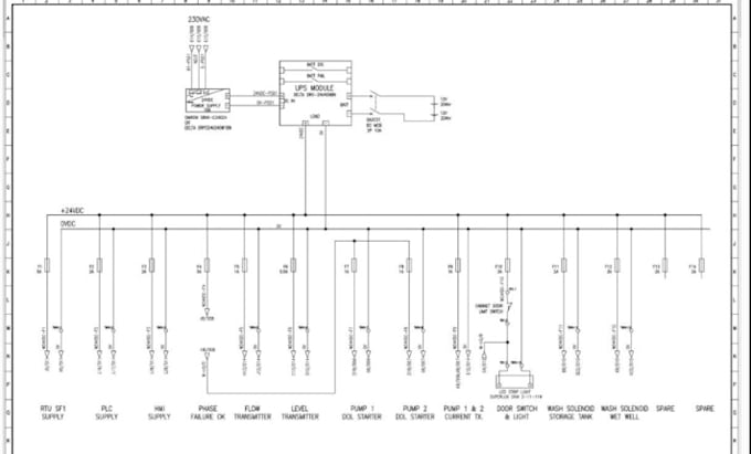 Design electrician single line diagram, revit, plc, cad, architecture ...