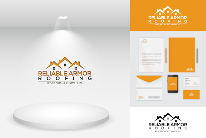 Do modern minimalist logo design with full brand identity by ...