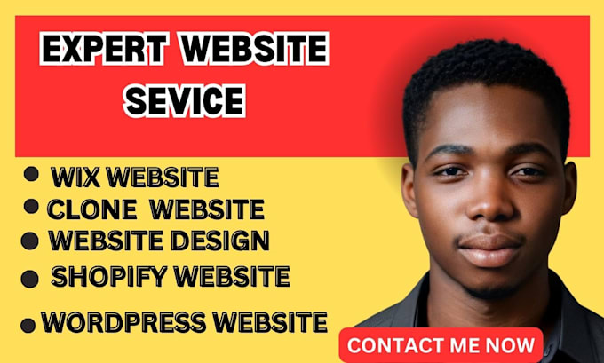 clone wordprees, wordpress website, wix, and shopifywebsite