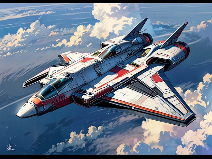 concept art spaceship or vehicle design
