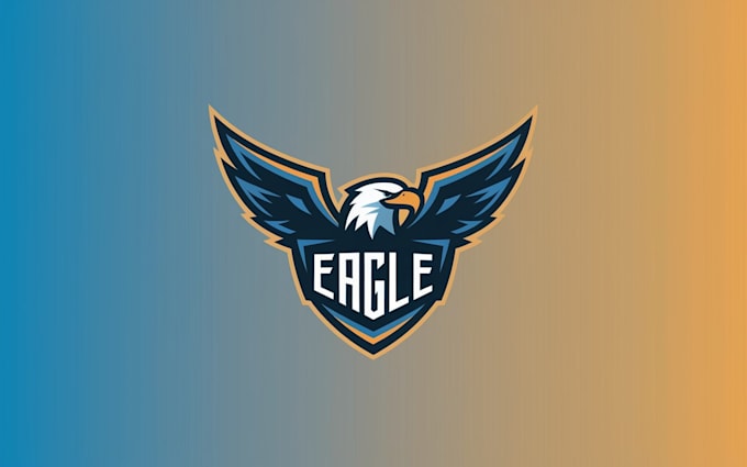 do wonderful eagle mascot logo design with express delivery