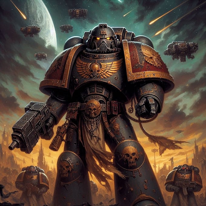 warhammer 40k and dandd models character for you