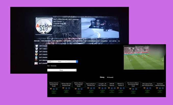 set up o11, xaccel codec, and drm scripts for iptv services