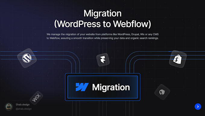 convert design to webflow for scalable websites