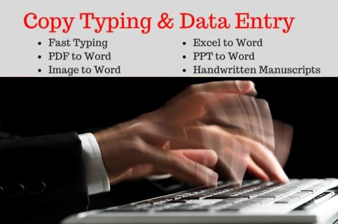 be your personal typist fast, accurate, and reliable