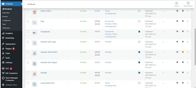upload products on your woo commerce or shopify store