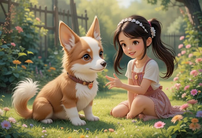 draw disney pet portrait