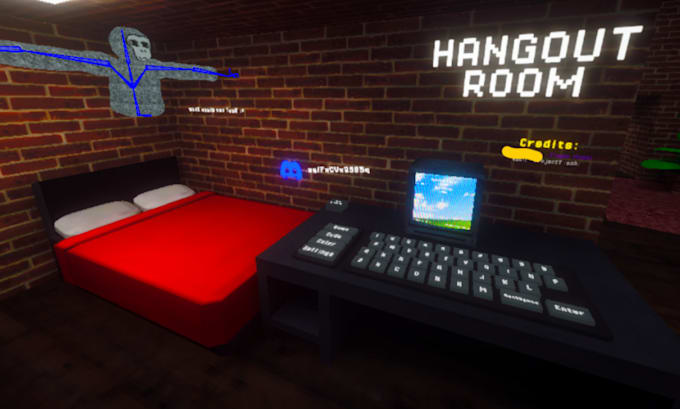 make a custom gorilla tag fangame